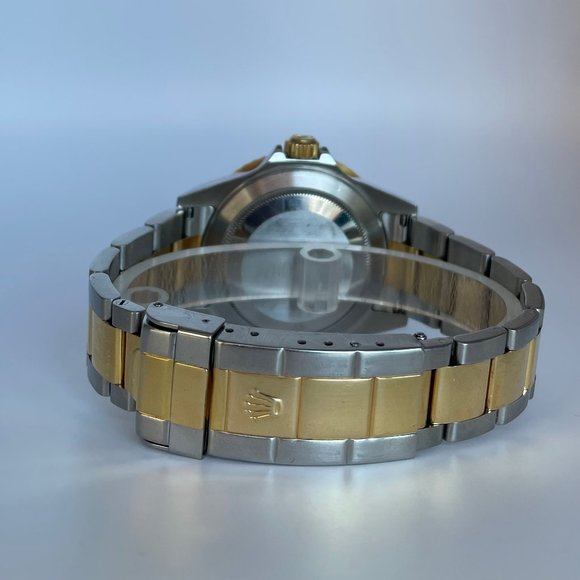 Rolex Submariner Two-Tone 18KY Gold & Stainless-Steel Oyster Band 16613 - Picture 2 of 5